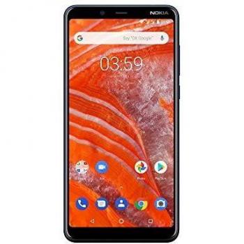 Nokia 3.1 Plus, Smartphone, Versión 2018, MicroUSB, Android, Azul