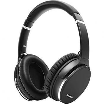 Auriculares Inalámbricos con Cancelación de Ruido Bluetooth 5.0, Srhythm NC35 ANC Over-Ear con Tipo-C Carga Rápida