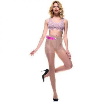 Pantimedia Reductora LIPOSLIM de Licra 40 Den con Control en Piernas - Talla L