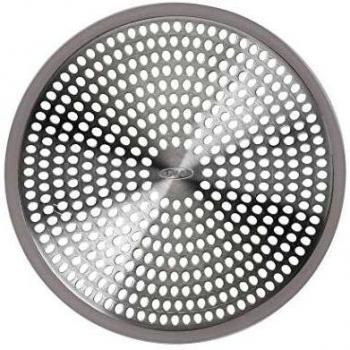 OXO Good Grips Colador de desagüe de acero inoxidable para duchas