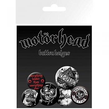 GB eye LTD, Motorhead, Aces, Pack de Chapas