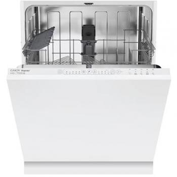 Lavavajillas Integrado Candy CI3E53E0W, 60 cm, 13 Servicios, Clase E, Motor Inverter, 53 dBA, 5 Programas, Inicio Diferido