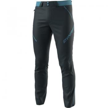 Pantalones Dynafit Transalper Dynastretch para hombre, color gris y azul noche, talla S