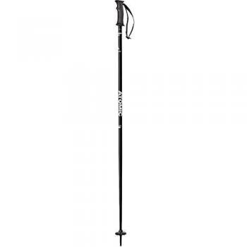 ATOMIC AMT 1 Par de Bastones de esquí All-Mountain, Aluminio, Unisex, Negro/Blanco, 135 cm