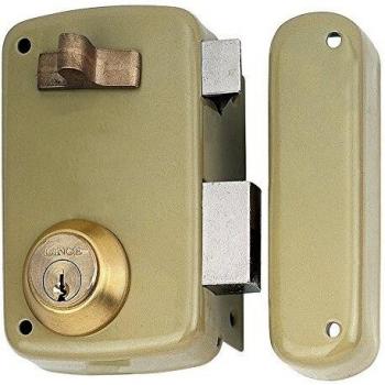 Lince 3017120 Cerradura 5056A-BO/60 Derecha, Oro