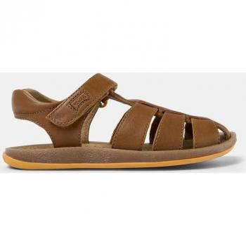 CAMPER Bicho - Sandals for Girls - Brown, size 33, Smooth leather; CAMPER Bicho - Sandals for Girls - Brown, size 1, Smooth leather