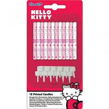 Procos Hello Kitty Alrededor Rosa, Color blanco 12pieza
