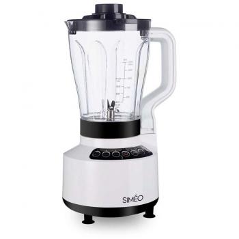 Batidora de Vaso Caliente Siméo BCP510, 500W, 2L, Blanco, Metal y Plástico