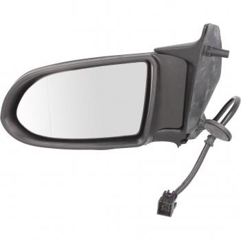 Retrovisor exterior BLIC 5402-04-2002041P, espejo retrovisor con carcasa de plástico, ajuste manual, tipo derecho, diseño aerodinámico y acabado en negro