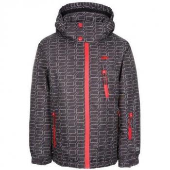 Trespass - Chaqueta de Esquí TP50 para Niños, impermeable, resistente al viento, con aislamiento térmico, capucha ajustable y múltiples bolsillos