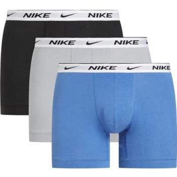 Calzoncillos Tipo Bóxer Nike Everyday Cotton Stretch Pack de 3 Hombres Multicolor - M