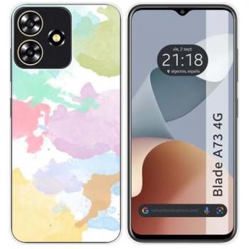 Funda de Silicona para Zte Blade A73 4G con Diseño Acuarela 11