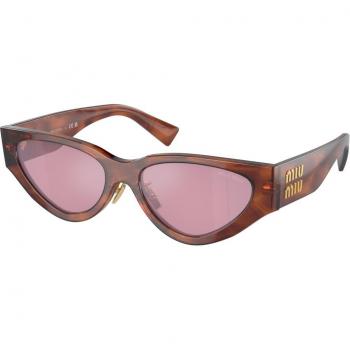 Miu Miu MU03ZS 11Q50D Women’s Cat Eye Sunglasses Brown Size 54