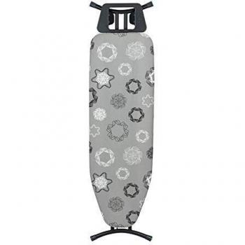 Tabla de planchar Wenko Classic Black, 120 x 38 cm, altura ajustable y plegable