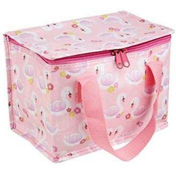 Sass & Belle TOTE091 Freya Swan - Bolsa para el almuerzo, algodón
