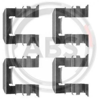 Kit de Accesorios y Pastillas de Frenos A.B.S. 1212Q para NISSAN ALMERA 1 Hatchback