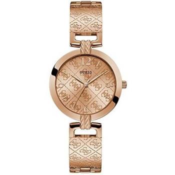 Guess Women Analogue Quartz Watch with Stainless Steel Strap W1228L3