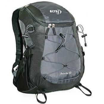 Altus Axinita 20 - Mochila, unisex, color negro / gris, talla única
