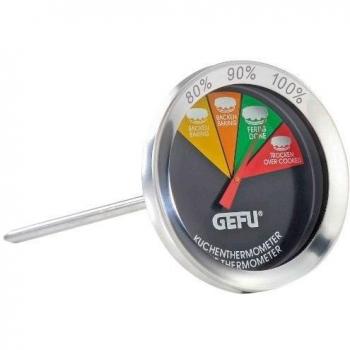 Gefu – Termómetro para Horno Messimo, para Pan, A ser insertado, Acero Inoxidable, 21810