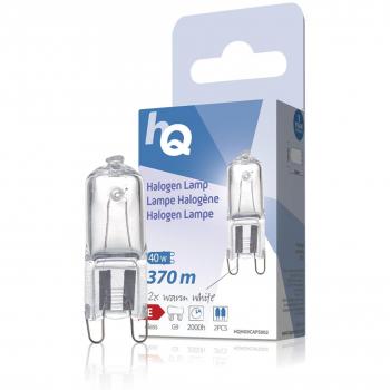 HQ HQHG9CAPS002 Lampadina Alogena a Capsula G9, 28 W, 370 Lumen, 2800 K