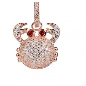 Colgante Lancaster Mujer JLA-PEN-CRAB-2 Plata de Ley