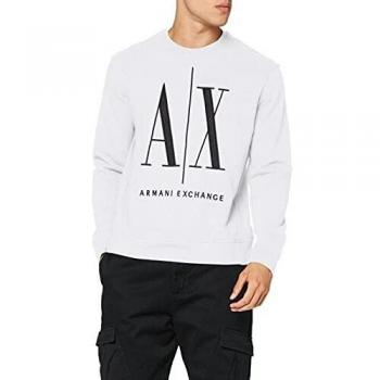 Armani Exchange Men's White Sweatshirt XS