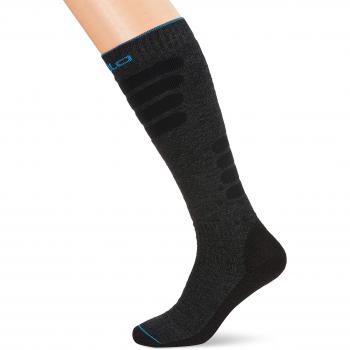 Odlo Extra Long Ski Ceramiwarm Calcetín, Unisex Adulto, Gris