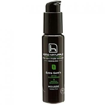 Homo Naturals Extra Gent'S - Limpieza + Afeitado 2-En-1, Cítricos, 70 Mililitro