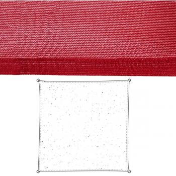 Velas de sombra Toldo Cereza Polietileno 500 x 500 x 0,5 cm - Bixoto.com