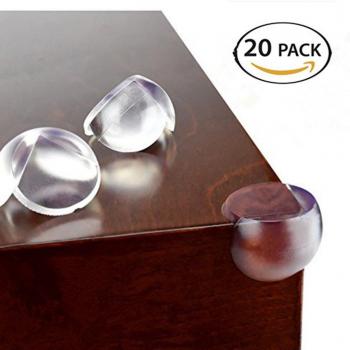Seguridad Infantil Protector de bordes, Oro Being de 20 Pack esquinas | cubierta para la mesa borde | Protección infantil para la mesa esquina contra golpes y contra lesiones en bordes cortantes Desk Table Corner Protector