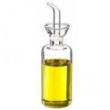 Ibili 751325 Aceitera Cilíndrica, 250 ml, Cristal
