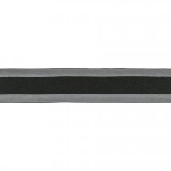 May Arts cinta SHEER con centro de satén 21/5,08 cm x 25 Yd. Negro, Acrílico, multicolor