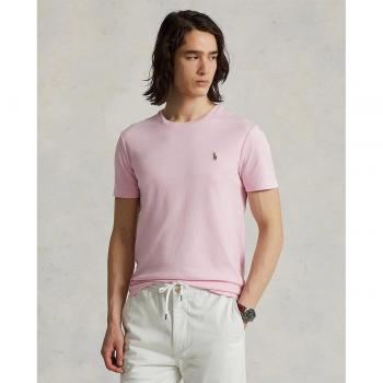 Polo Ralph Lauren Men's Custom Slim Fit Cotton T-Shirt - Pink - Size: 42/Regular