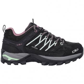 Zapatillas de Senderismo CMP Rigel Low WP para Mujer, Color Negro, Talla 38