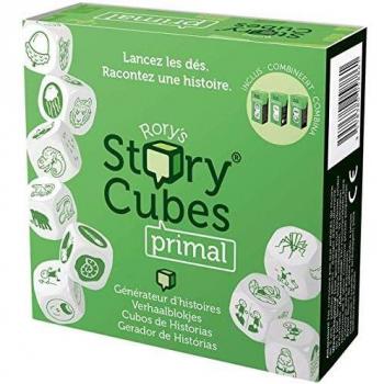 Asmodée Story Cubes: Primal - Juego de dados, Multilenguaje