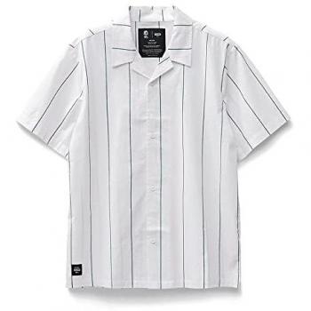 Camisa de Manga Corta Globe Off Course Blanca