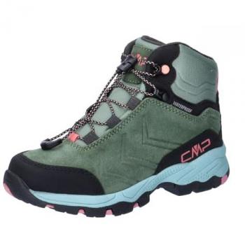 CMP Melnick Mid Waterproof Kids Hiking Boots Green 37