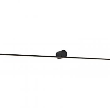 Aplique para baño LED Zambelis 20146 negro arena ancho 90 cm, Tripoli Aplique led 10W 3000K Hacia Abajo Aluminio Negro IP44