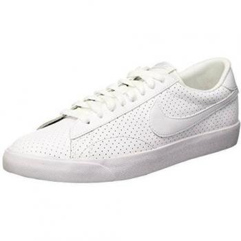 Nike Tennis Classic AC, Zapatillas de Tenis para Hombre, Blanco / Plateado