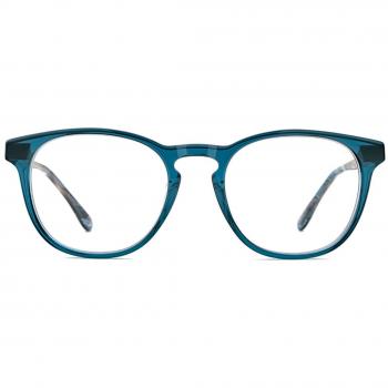 Etnia Barcelona Philadelphia BLGY Men's Eyeglasses - Blue Frame, Size 51, Blue Light Block Available