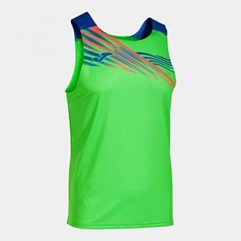 Camiseta sin mangas Elite X hombre verde flúor Joma