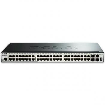 D-Link DGS-1510-52X/E, 52-Puertos Layer 2/3 Smart Managed Gigabit Stack Switch