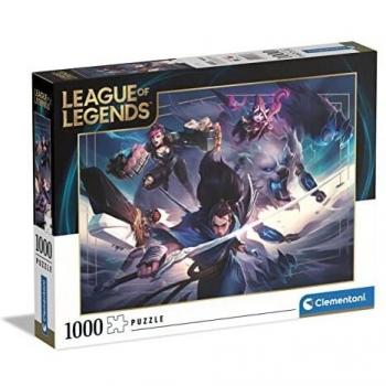 Clementoni 1000 Piezas LOL, League of Legends, Puzzle Series Netflix Arcane