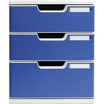 Exacompta A4+ - Modulo con 3 cajones, color azul