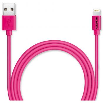 CABLE LIGHTNING A USBA ADATA ROSADO