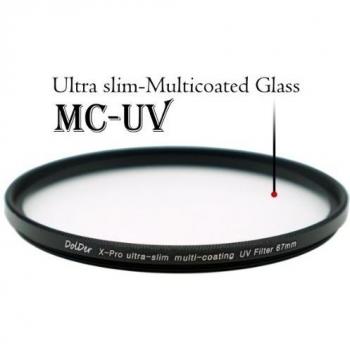 DolDer X-Pro Series ultra-slim MC UV-Filter 62 mm de varias capas con revestimiento/Multi coated Glass filtro ultravioleta