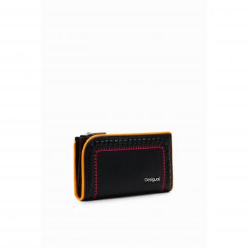 Cartera Desigual bordado negro