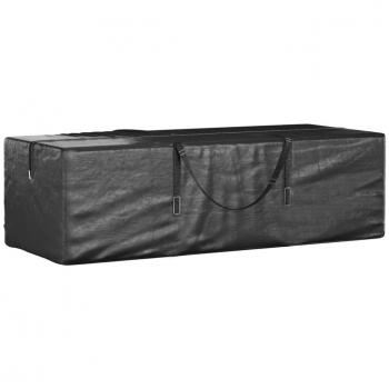 Caja para árbol de Navidad Polietileno Negro 135x40x55 cm