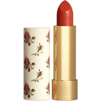 Barra de Labios Luminoso Gucci Rouge à Lèvres Voile 3.5g - 302 Agatha Orange