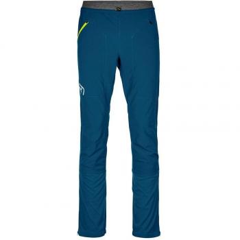 Pantalones Softshell Ortovox Berrino para Hombre (Azul Petróleo)